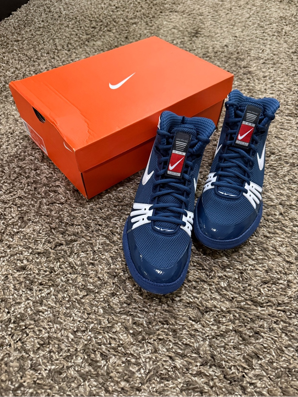 Brand New Nike Freek Wrestling shoes